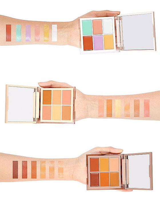 PALETĂ DE MACHIAJ PENTRU CORECTARE CULOARE & ANTICEARCĂN [7]