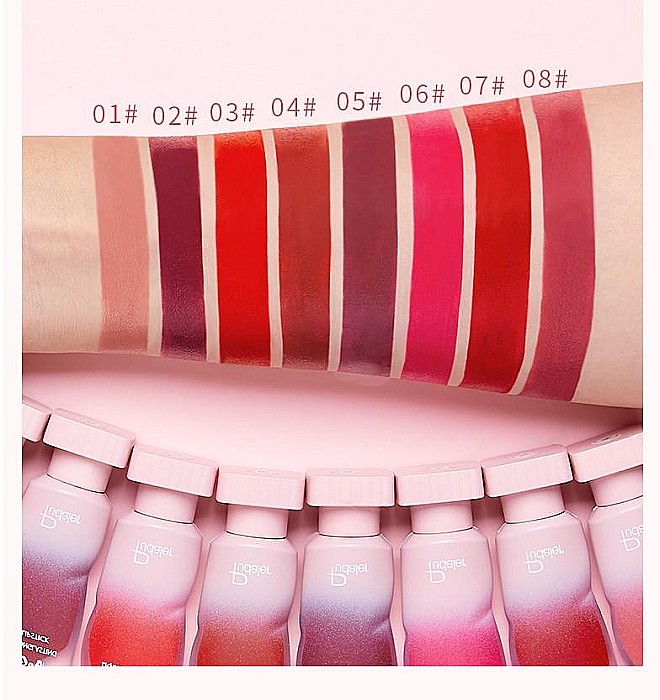 SET 8 RUJURI LICHIDE 'VINYL LONGWEAR' [6]