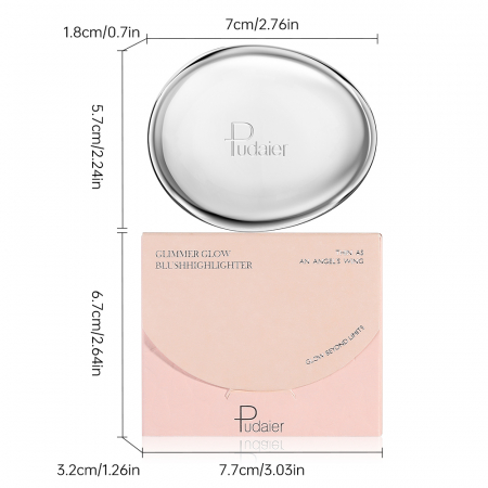 BLUSH cu efect iluminator & ILUMINATOR [18]