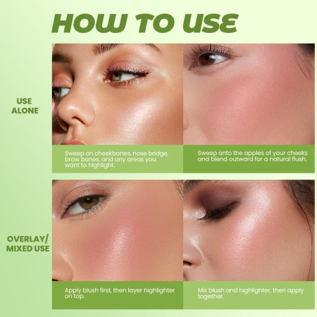 Blush & Highlighter Duo [9]