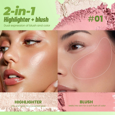 Blush & Highlighter Duo [2]