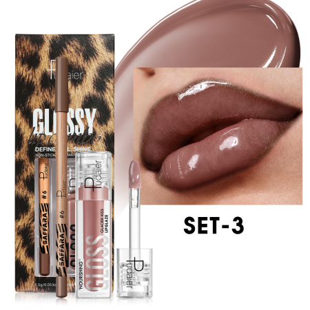 LIP COMBO SAFFARA 'GLOSSY MOMENT' [1]