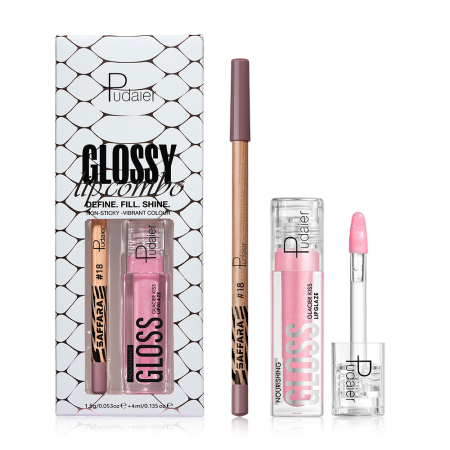 BUZE - LIP COMBO SAFFARA 'MILKY PINK'