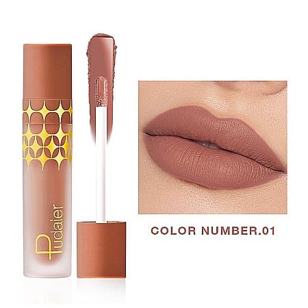 BUZE - RUJ LICHID MATTE GOLD