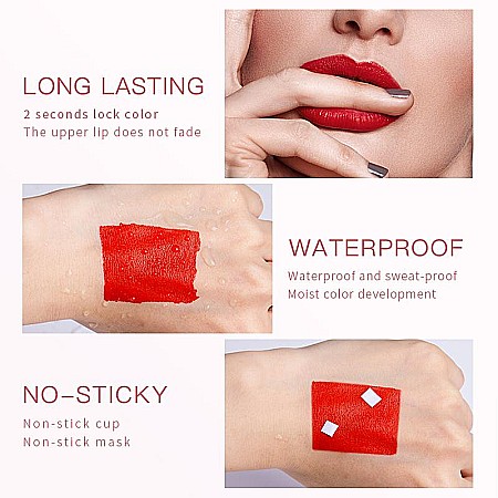 SET 8 RUJURI LICHIDE 'VINYL LONGWEAR' [4]