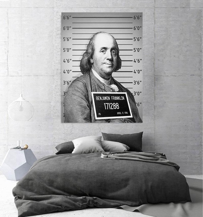 Tablou canvas Benjamin Franklin [2]