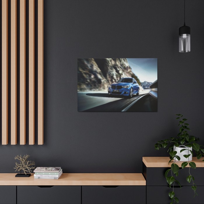 Tablou Canvas Blue BMW [3]