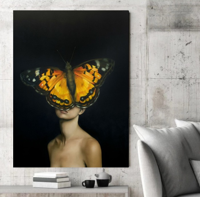 Tablou canvas Butterfly Mind [2]
