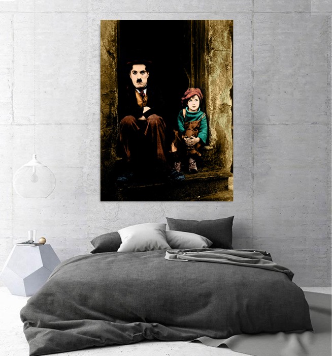 Tablou canvas Charlie Chaplin [2]