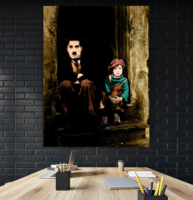 Tablou canvas Charlie Chaplin [3]