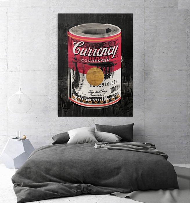 Tablou canvas Condensed Money [2]