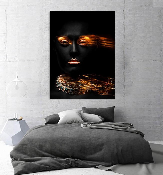 Tablou canvas Filling Gold [2]