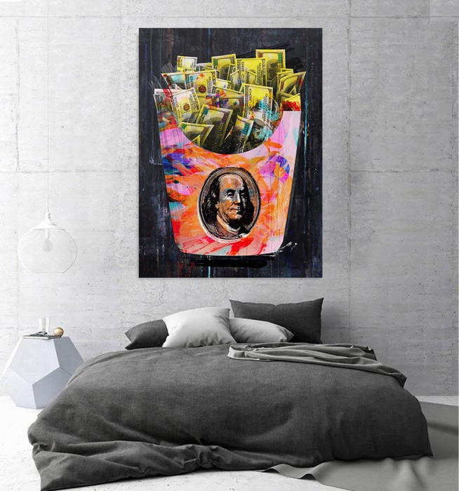 Tablou canvas Franklin Money [2]