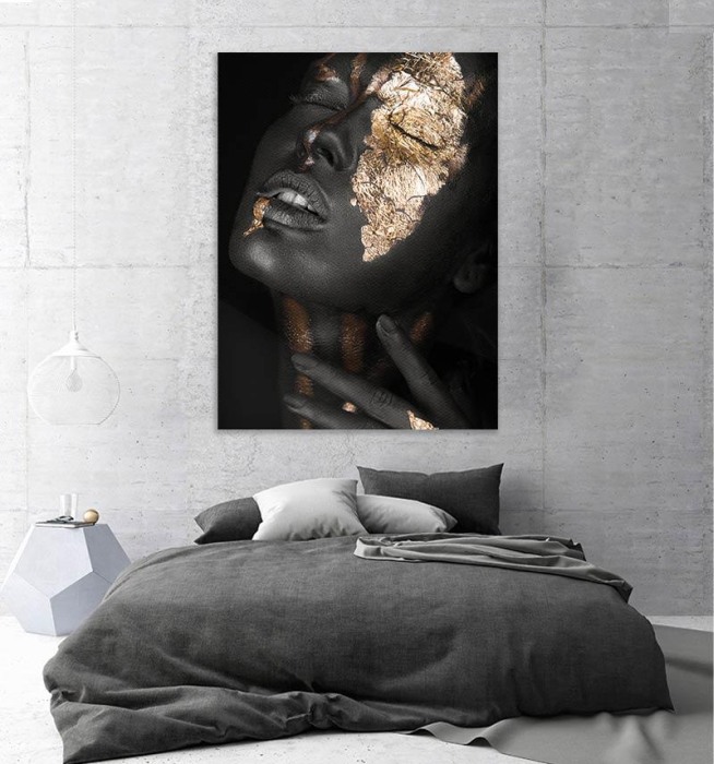 Tablou canvas Golden Girl [2]