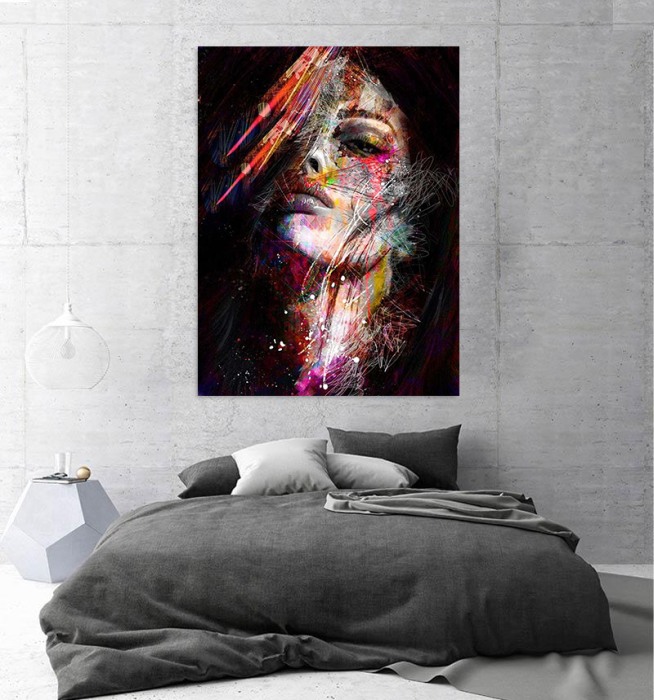 Tablou canvas Grafity Color Girl [2]
