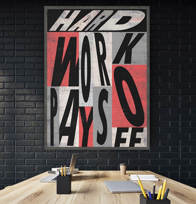 Tablou canvas Hard Work [3]