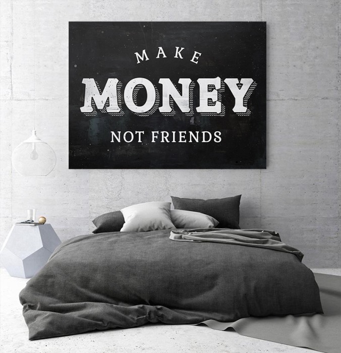 Tablou canvas Make Money [2]