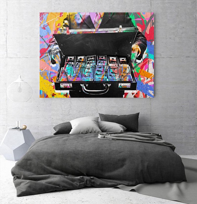 Tablou canvas Money Case [2]