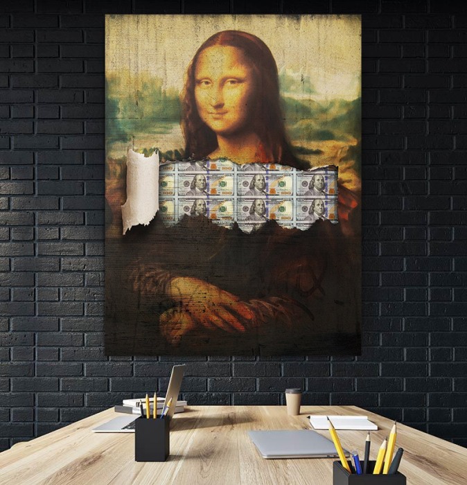Tablou canvas MoneyLisa [3]