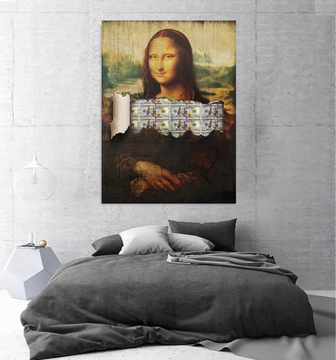 Tablou canvas MoneyLisa [2]