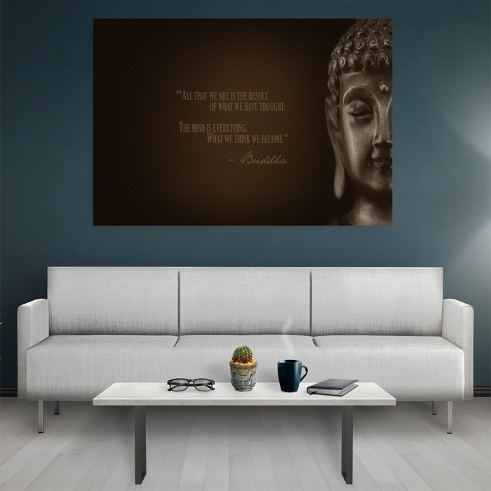 Tablou canvas Motivational Buddha [2]