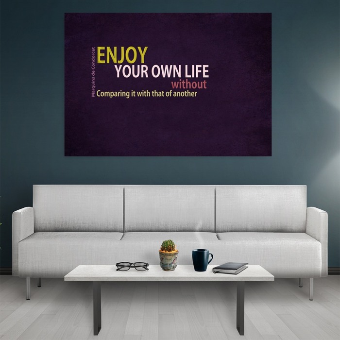 Tablou canvas Motivational Enjoy [2]