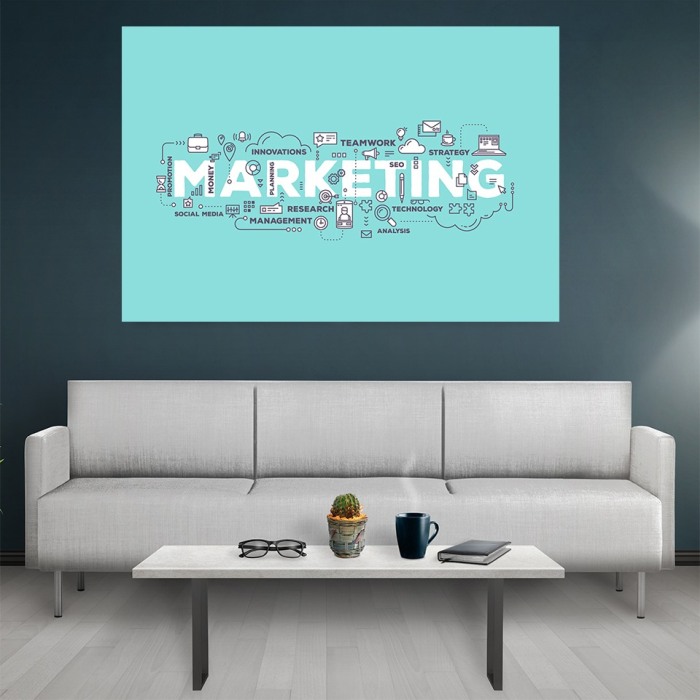 Tablou canvas Motivational Marketing [2]