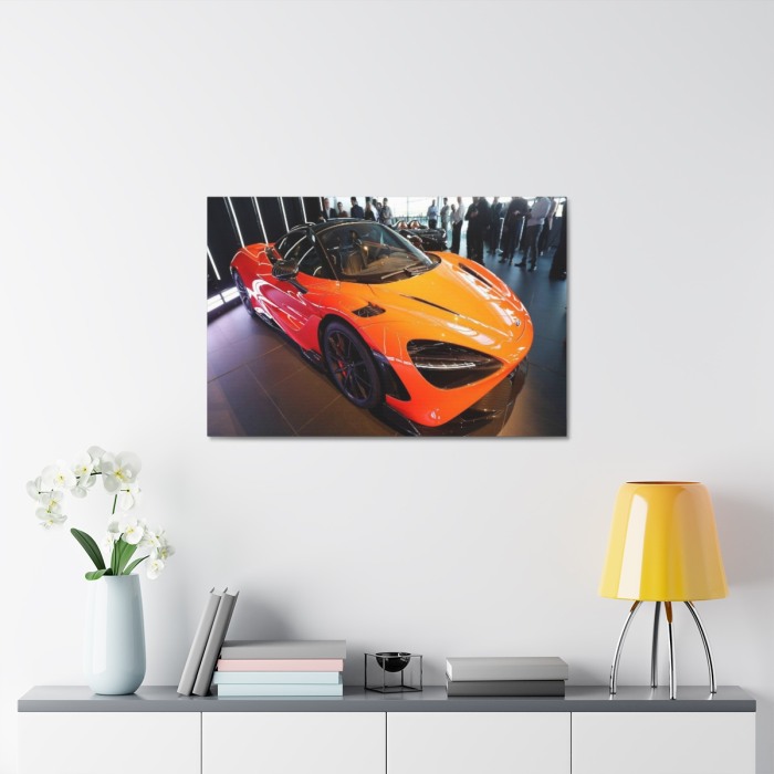 Tablou Canvas Orange Mclaren [3]