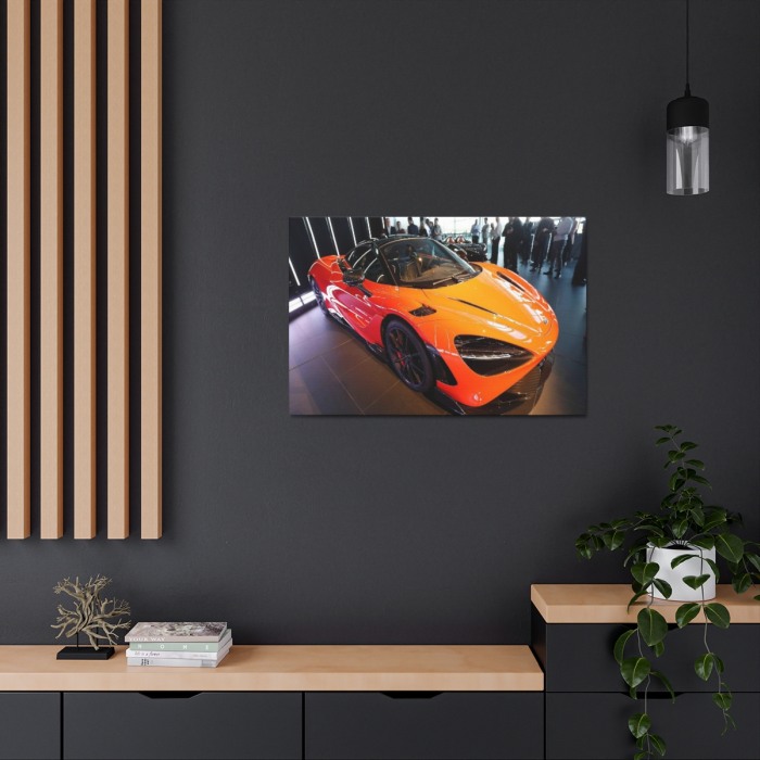 Tablou Canvas Orange Mclaren [2]