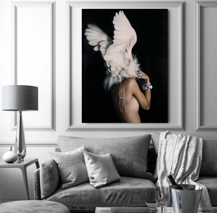 Tablou canvas Pigeon Mind [3]