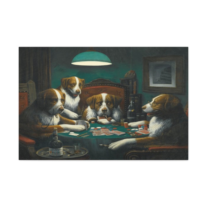 Tablou canvas Poker Game [4]