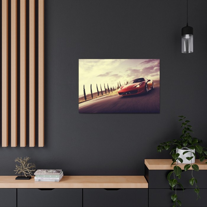 Tablou Canvas Red Ferrari [2]
