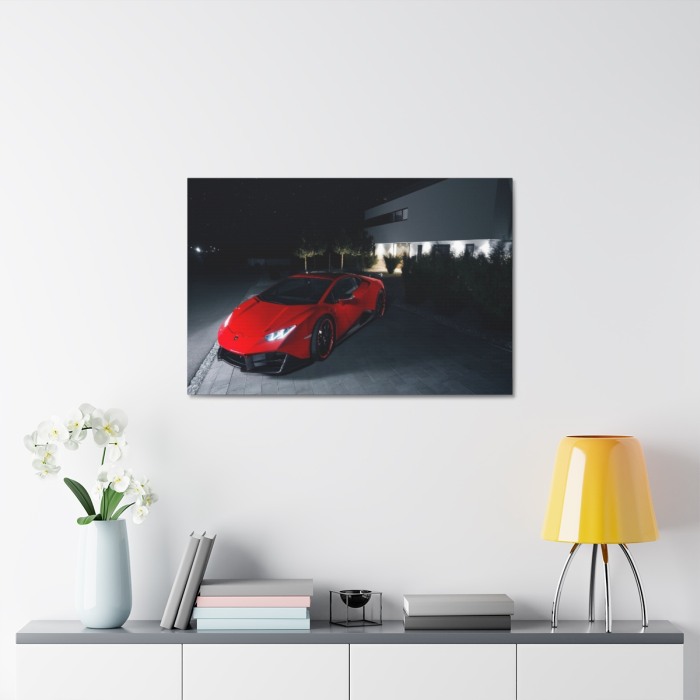 Tablou Canvas Red Lambourghini [3]