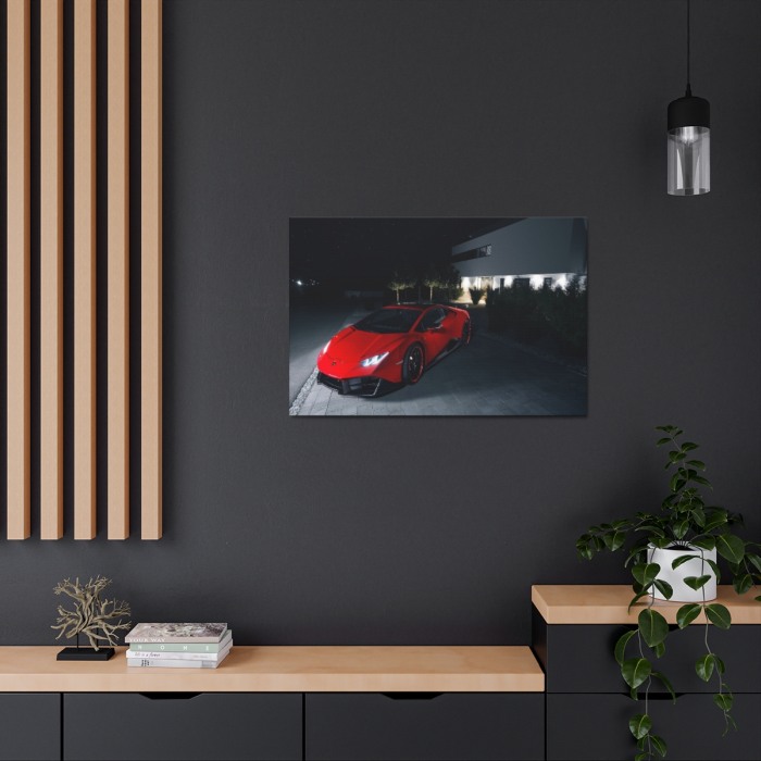 Tablou Canvas Red Lambourghini [2]