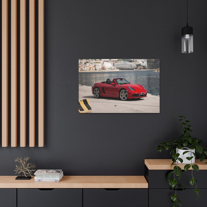 Tablou Canvas Red Porsche [3]