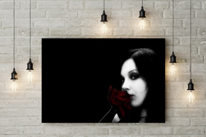 Tablou canvas Rose Girl [2]