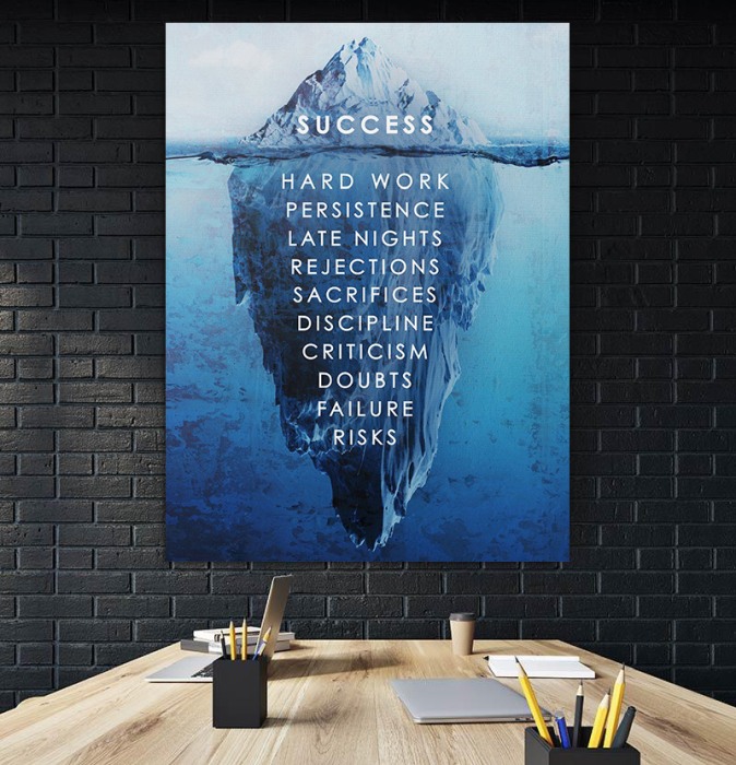Tablou canvas Success Iceberg [3]