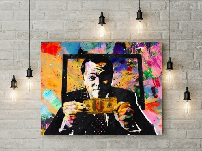 Tablou canvas The Wolf Of Wall Street [2]