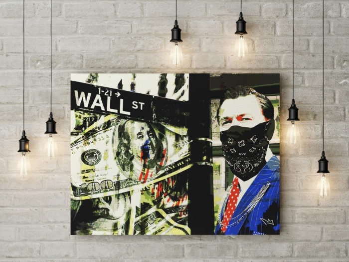 Tablou canvas Wolf Of Wall Street [2]