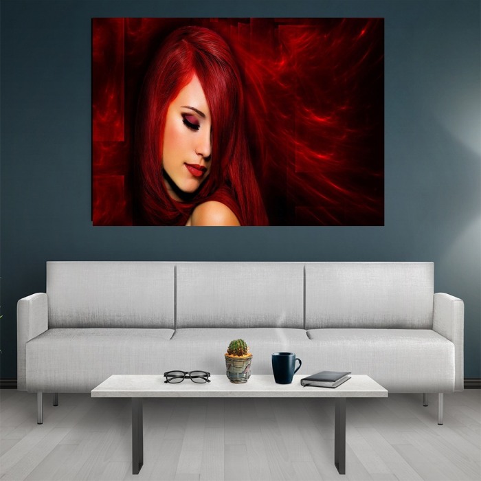 Tablou canvas Women With Red Hair [2]
