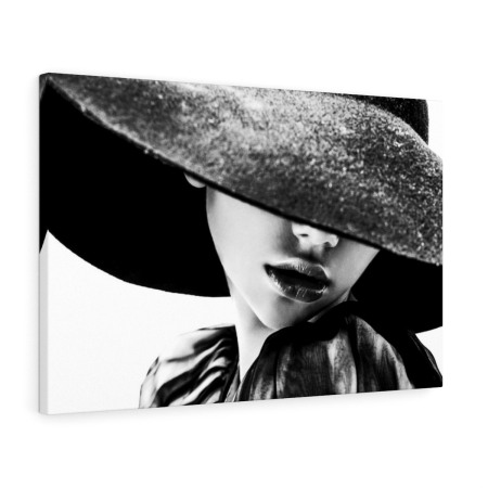 Tablou canvas B&W Girl Tablouri Canvas - Tablou canvas B&W Girl