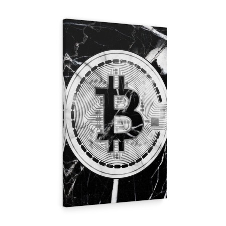 Tablou canvas Bitcoin Diagram Tablouri Motivationale - Tablou canvas Bitcoin Diagram