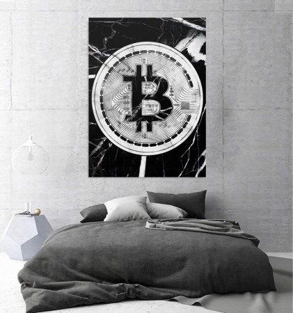 Tablou canvas Bitcoin Diagram [1]