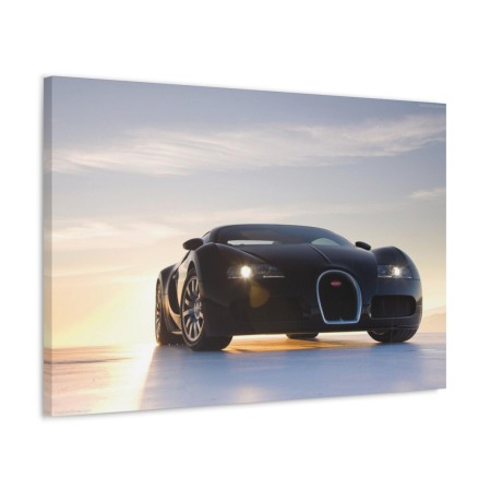 Tablou Canvas Black Bugatti Tablouri Masini - Tablou Canvas Black Bugatti