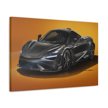 Tablou Canvas Black Mclaren Tablouri Masini - Tablou Canvas Black Mclaren