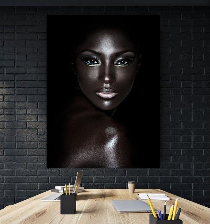 Tablou canvas Black Painted Laddie [1]