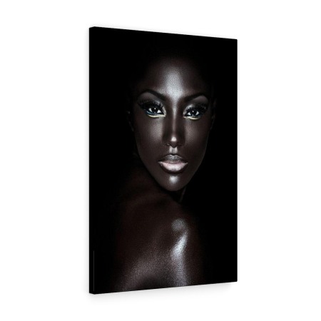 Tablou canvas Black Painted Laddie Tablouri Black & Gold - Tablou canvas Black Painted Laddie