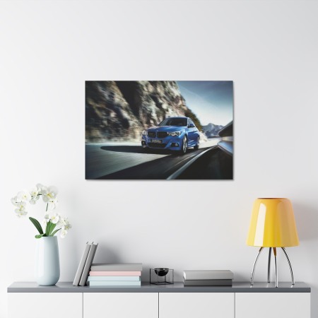 Tablou Canvas Blue BMW [1]
