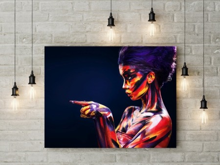 Tablou canvas Blue Girl [0]