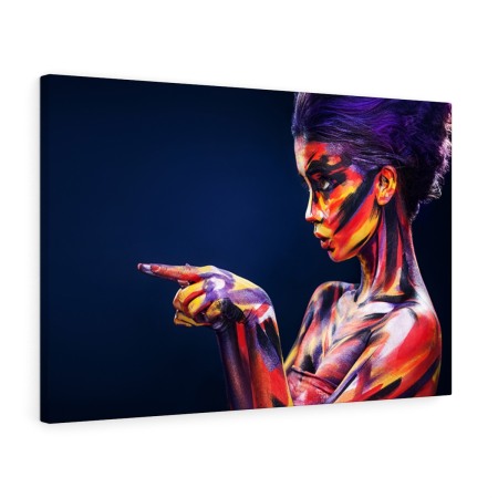 Tablou canvas Blue Girl Tablouri Moderne - Tablou canvas Blue Girl